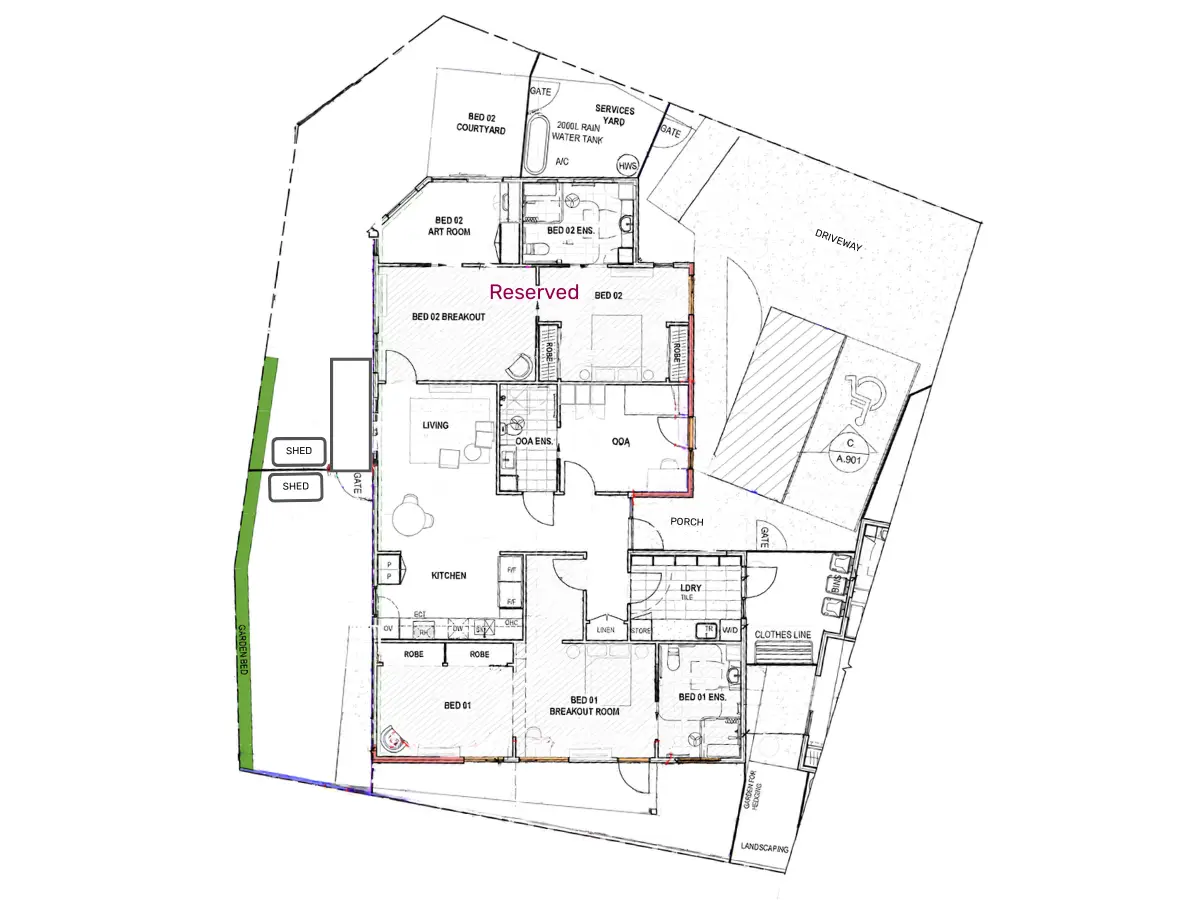 Bundoora floorplan