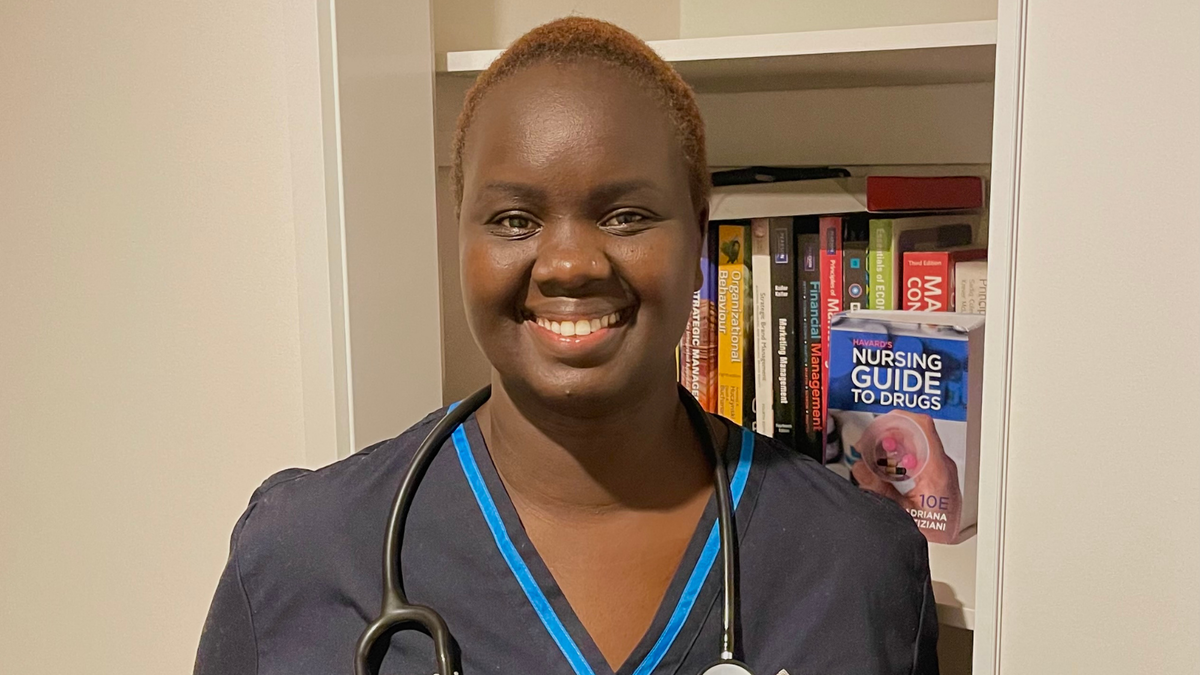InLife Assistant and nursing student Nyaksi Kuirtho has embraced working in the disability sector.