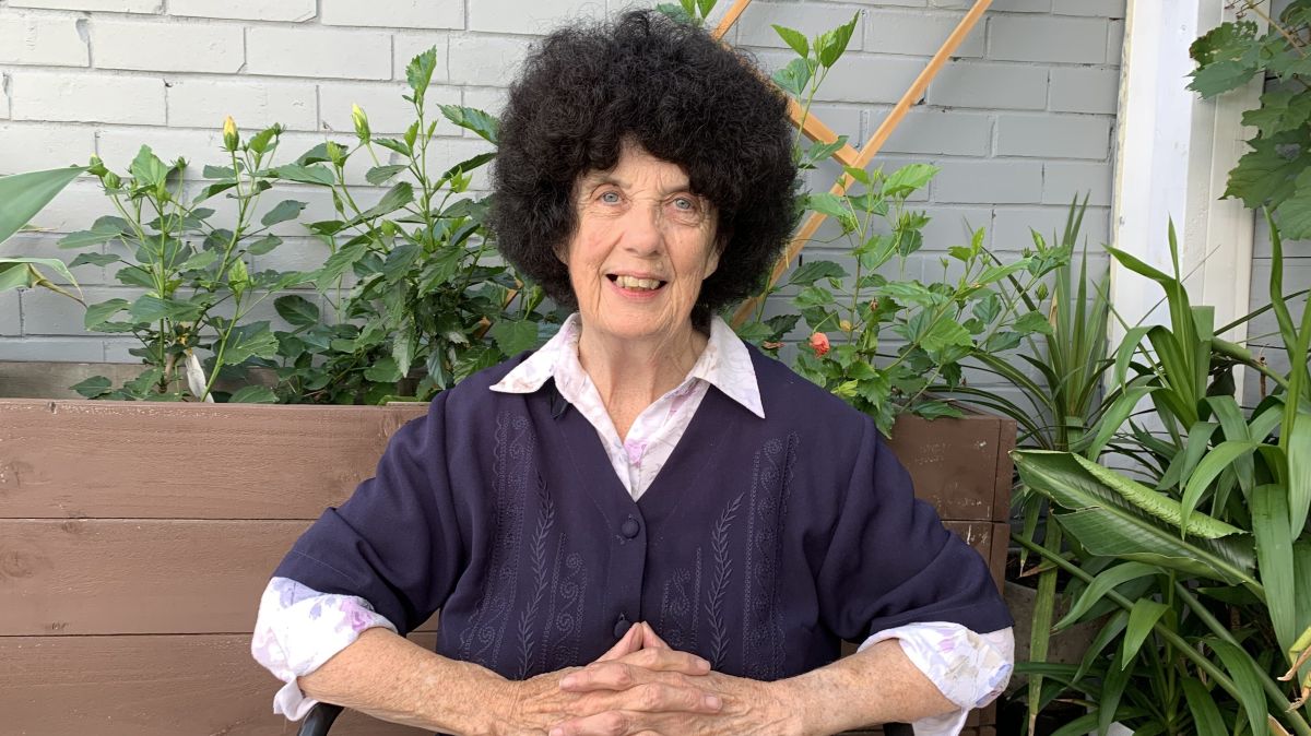 Trisha O'Keeffe took up disability support work in her 70s.