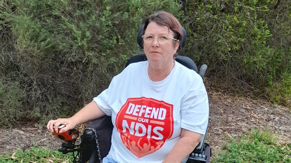 NDIS campaigner and InLife client Lynne Foreman.