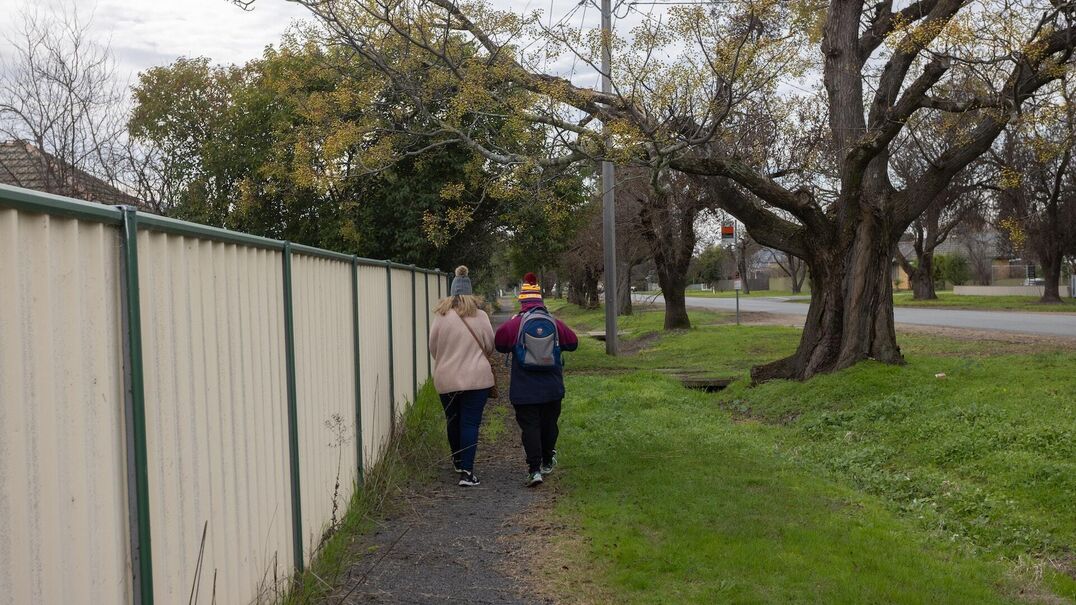 Walking in Benalla